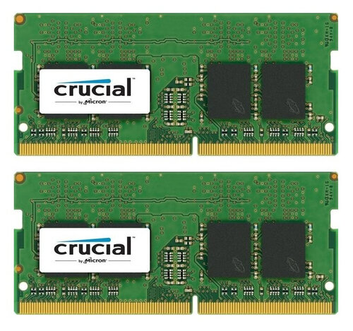 Περισσότερες πληροφορίες για "Crucial 16GB (2x8GB) DDR4 2400 SODIMM 1.2V CT2K8G4SFS824A (16 GB/DDR4/2400MHz)"