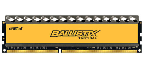 Περισσότερες πληροφορίες για "Crucial Ballistix Tactical 4GB DDR3-2133 BLT4G3D21BCT1J (4 GB/DDR3/2133MHz)"