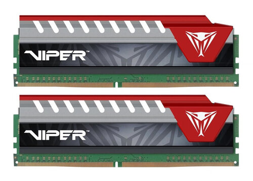 Περισσότερες πληροφορίες για "Patriot Memory Viper Elite 8GB (2x4GB) DDR4 PVE48G240C5KRD (8 GB/DDR4/2400MHz)"