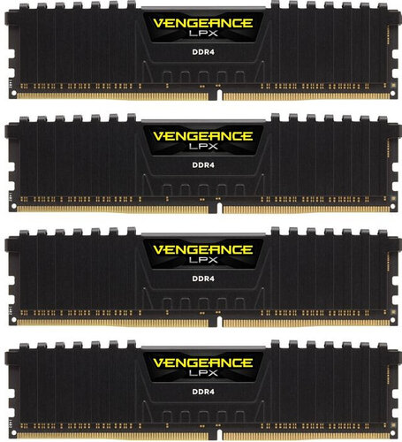 Περισσότερες πληροφορίες για "Corsair Vengeance LPX CMK32GX4M4A2400C12 (32 GB/DDR4/2400MHz)"