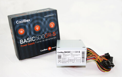 Περισσότερες πληροφορίες για "CoolBox BASIC500GR-S (500W)"