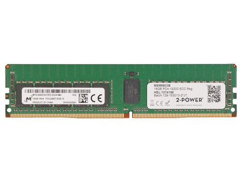 Περισσότερες πληροφορίες για "2-Power MEM8803B (16 GB/DDR4/2400MHz)"