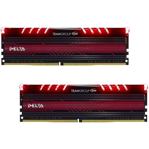 Περισσότερες πληροφορίες για "Team Group Delta Red 16GB (8GBx2) DDR4-2400MHz TDTRD416G2400HC15ADC01 (16 GB/DDR4/2400MHz)"