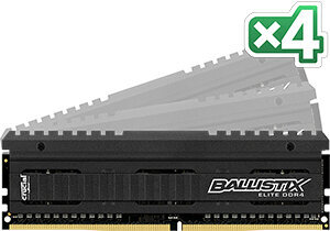 Περισσότερες πληροφορίες για "Crucial Ballistix Elite Kit BLE4C4G4D32AEEA (16 GB/DDR4/3200MHz)"