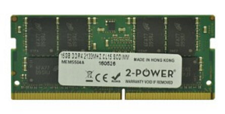 Περισσότερες πληροφορίες για "2-Power 16GB DDR4 SoDIMM 2PCM-03X7049 (16 GB/DDR4/2133MHz)"