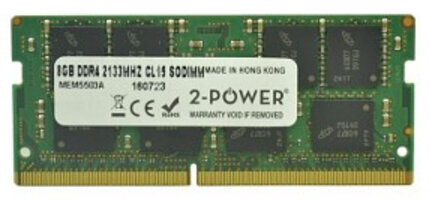 Περισσότερες πληροφορίες για "2-Power 8GB DDR4 SoDIMM 2PCM-KCP421SD8/8 (8 GB/DDR4/2133MHz)"