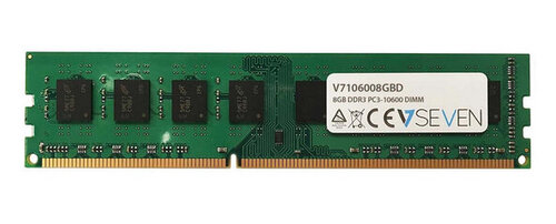 Περισσότερες πληροφορίες για "V7 V7106008GBD (8 GB/DDR3/1333MHz)"