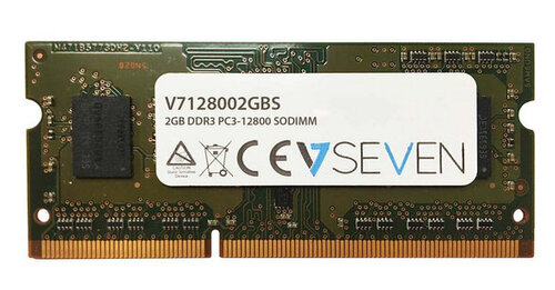 Περισσότερες πληροφορίες για "V7 V7128002GBS (2 GB/DDR3/1600MHz)"
