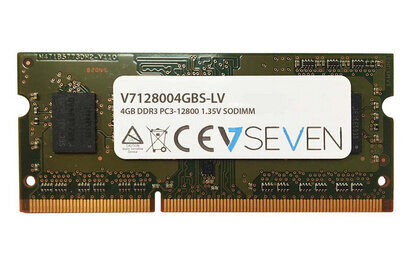 Περισσότερες πληροφορίες για "V7 V7128004GBS-LV (4 GB/DDR3/1600MHz)"