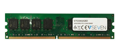 Περισσότερες πληροφορίες για "V7 V753002GBD (2 GB/DDR2/667MHz)"