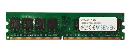 Περισσότερες πληροφορίες για "V7 V764001GBD (1 GB/DDR2/800MHz)"