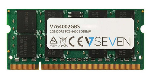 Περισσότερες πληροφορίες για "V7 V764002GBS (2 GB/DDR2/800MHz)"