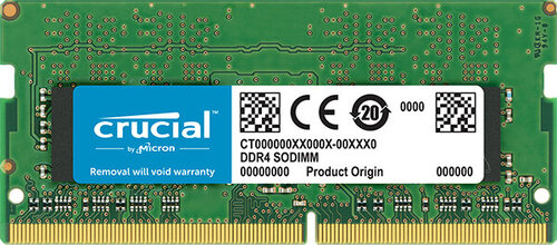 Περισσότερες πληροφορίες για "Crucial CT2G4SFS624A (2 GB/DDR4/2400MHz)"