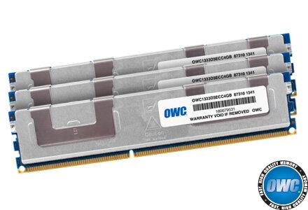 Περισσότερες πληροφορίες για "OWC 1333D3W4M12K (12 GB/DDR3/1333MHz)"