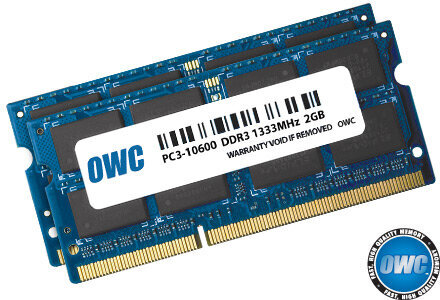 Περισσότερες πληροφορίες για "OWC 1333DDR3S04S (4 GB/DDR3/1333MHz)"