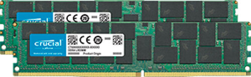 Περισσότερες πληροφορίες για "Crucial 64GB (2 x 32GB) DDR4-2666 LRDIMM CT2K32G4LFD4266 (64 GB/DDR4/2666MHz)"