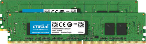 Περισσότερες πληροφορίες για "Crucial 8GB (2 x 4GB) DDR4-2666 RDIMM CT2K4G4RFS8266 (8 GB/DDR4/2666MHz)"