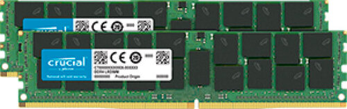 Περισσότερες πληροφορίες για "Crucial 128GB (2 x 64GB) DDR4-2666 LRDIMM CT2K64G4LFQ4266 (128 GB/DDR4/2666MHz)"