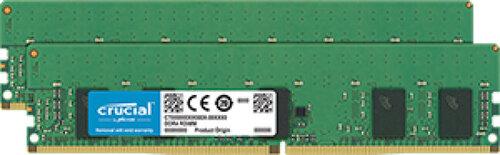 Περισσότερες πληροφορίες για "Crucial 16GB (2 x 8) DDR4-2666 RDIMM CT2K8G4RFS8266 (16 GB/DDR4/2666MHz)"