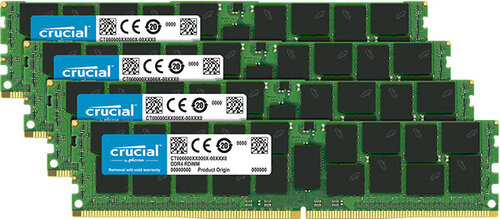 Περισσότερες πληροφορίες για "Crucial 64GB (4 x 16GB) DDR4-2666 RDIMM CT4K16G4RFD4266 (64 GB/DDR4/2666MHz)"