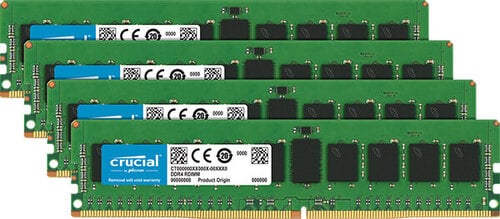 Περισσότερες πληροφορίες για "Crucial 32GB (4 x 8GB) DDR4-2666 RDIMM CT4K8G4RFD8266 (32 GB/DDR4/2666MHz)"