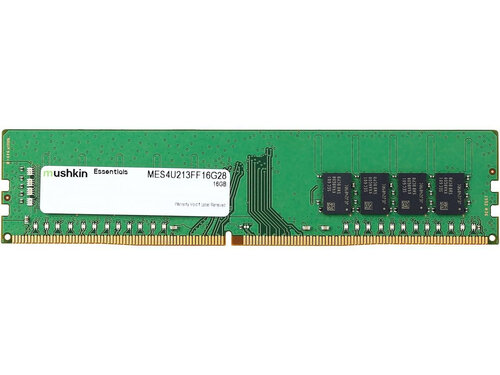 Περισσότερες πληροφορίες για "Mushkin Essentials MES4U213FF16G28 (16 GB/DDR4/2133MHz)"