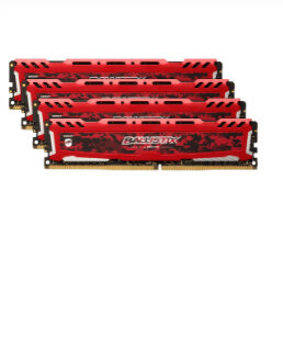 Περισσότερες πληροφορίες για "Crucial Ballistix Sport LT Red 16GB DDR4-2666 BLS4C4G4D26BFSE (16 GB/DDR4/2666MHz)"