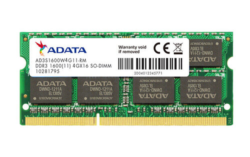 Περισσότερες πληροφορίες για "ADATA AD3S1600W4G11-RM (4 GB/DDR3/1600MHz)"