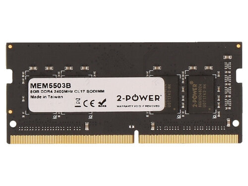 Περισσότερες πληροφορίες για "2-Power MEM5503B (8 GB/DDR4/2400MHz)"