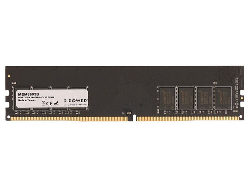 Περισσότερες πληροφορίες για "2-Power MEM8903B (8 GB/DDR4/2400MHz)"