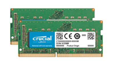 Περισσότερες πληροφορίες για "Crucial CT2C8G4S24AM (16 GB/DDR4/2400MHz)"