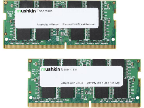 Περισσότερες πληροφορίες για "Mushkin Essentials MES4S240HF16GX2 (32 GB/DDR4/2400MHz)"