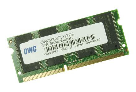 Περισσότερες πληροφορίες για "OWC OWC100SO512328L (0,5 GB/DDR)"