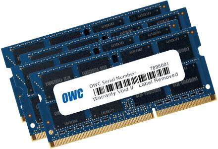 Περισσότερες πληροφορίες για "OWC OWC1867DDR3S64S (64 GB/DDR3/1867MHz)"