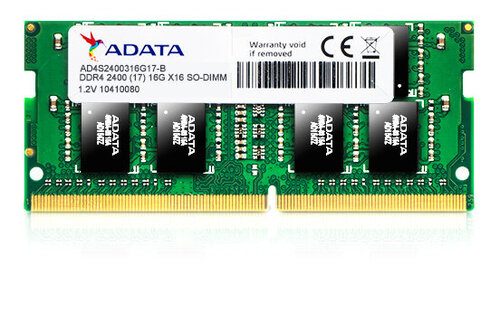 Περισσότερες πληροφορίες για "ADATA AD4S2400J4G17-S (4 GB/DDR4/2400MHz)"