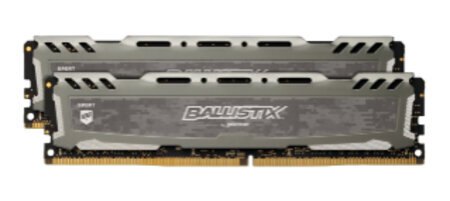 Περισσότερες πληροφορίες για "Micron Ballistix Sport BLS2C8G4D240FSBK (16 GB/DDR4/2400MHz)"