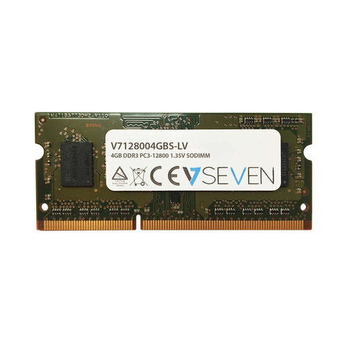 Περισσότερες πληροφορίες για "V7 4GB DDR3 1600MHz SO-DIMM V7128004GBS-DR-LV (4 GB/DDR3/1600MHz)"