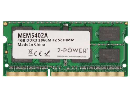 Περισσότερες πληροφορίες για "2-Power MEM5402A (4 GB/DDR3L/1866MHz)"