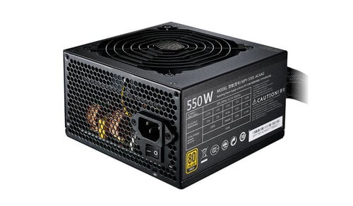 Περισσότερες πληροφορίες για "Cooler Master MWE Gold 550 (550W)"