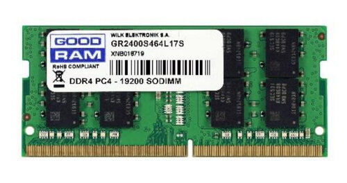 Περισσότερες πληροφορίες για "Goodram GR2400S464L17S/8G (8 GB/DDR4/2400MHz)"