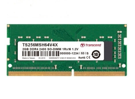 Περισσότερες πληροφορίες για "Transcend TS256MSH64V4X (2 GB/DDR4/2400MHz)"