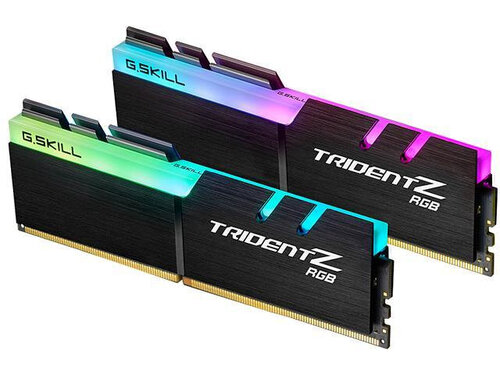 Περισσότερες πληροφορίες για "G.Skill Trident Z RGB F4-3200C16D-32GTZR (32 GB/DDR4/3200MHz)"