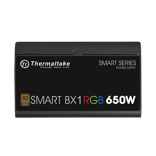 Περισσότερες πληροφορίες για "Thermaltake SMART BX1 RGB 650W PSU (650W)"