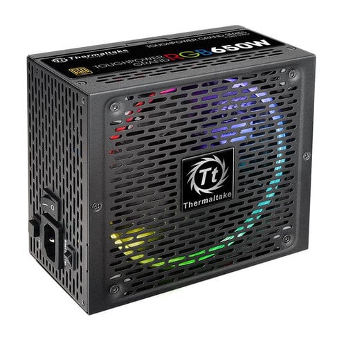 Περισσότερες πληροφορίες για "Thermaltake Toughpower Grand RGB 650W Gold (RGB Sync Edition) (650W)"