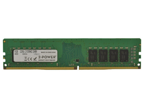 Περισσότερες πληροφορίες για "2-Power 2P-T0E51AA (8 GB/DDR4/2133MHz)"