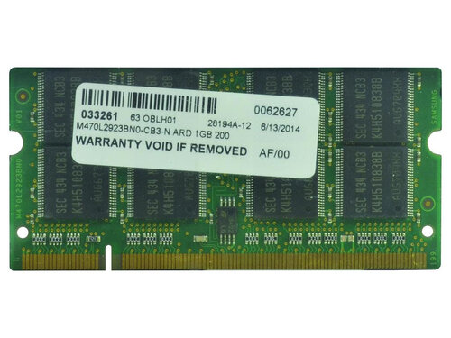 Περισσότερες πληροφορίες για "2-Power 2P-31P9835 (1 GB/DDR/400MHz)"