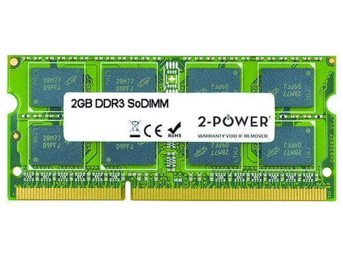 Περισσότερες πληροφορίες για "2-Power 2P-43R1969 (2 GB/DDR3/1066MHz)"