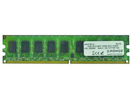 Περισσότερες πληροφορίες για "2-Power 2P-450260-B21 (2 GB/DDR2/800MHz)"