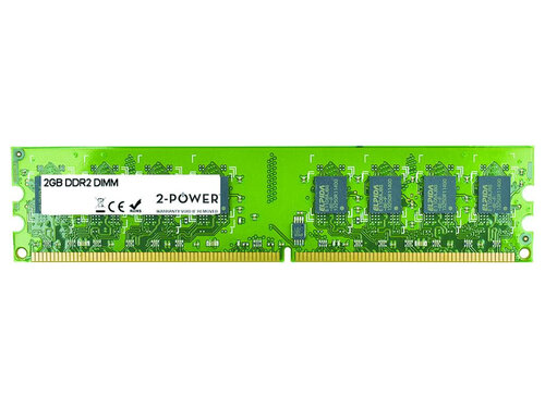 Περισσότερες πληροφορίες για "2-Power 2P-73P4985 (2 GB/DDR2/667MHz)"