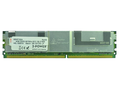 Περισσότερες πληροφορίες για "2-Power 2P-91.AD097.043 (4 GB/DDR2/667MHz)"